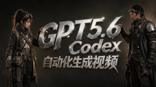 GPT5.6+Codex自动化视频生成：提示词设计×角色设定×封面海报×工作流思路，高效产出AI视频-百盟网