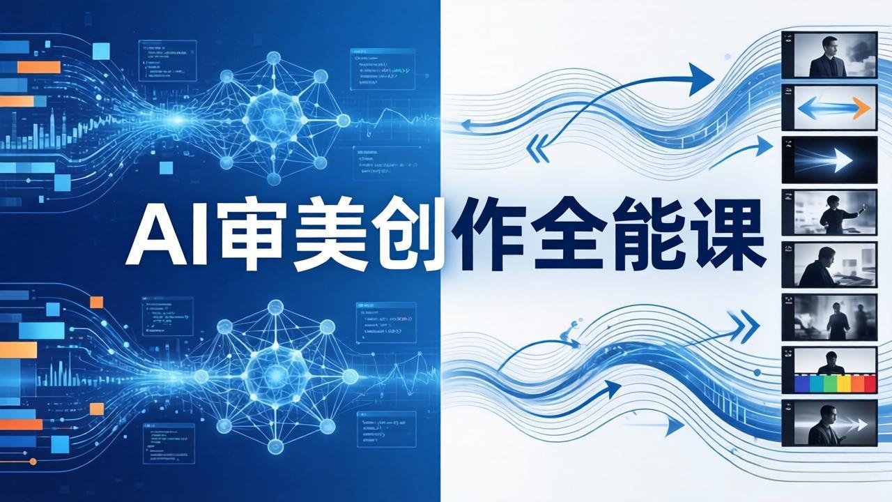 AI审美创作全能课-更新0706：MJ+Seedance+模型训练+影视分镜+编剧，一站式掌握AI艺术创作-百盟网