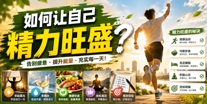 付费文章:如何让自己精力旺盛?-百盟网