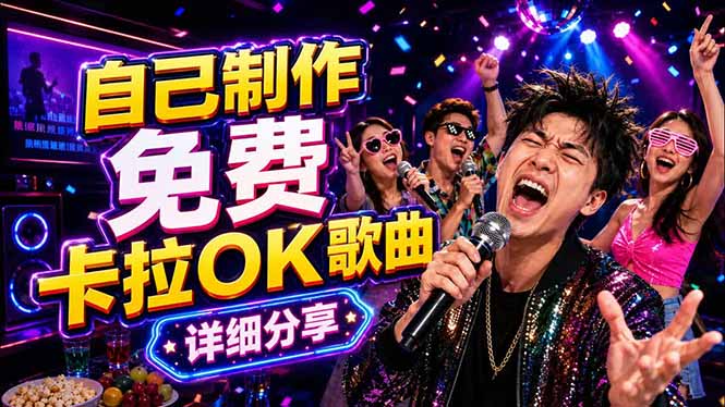 免费卡拉OK歌曲制作全攻略:音轨分离字幕制作,零基础快速做出专业K歌视频-百盟网