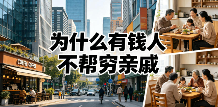 付费文章:为什么有钱人不帮穷亲戚?-百盟网