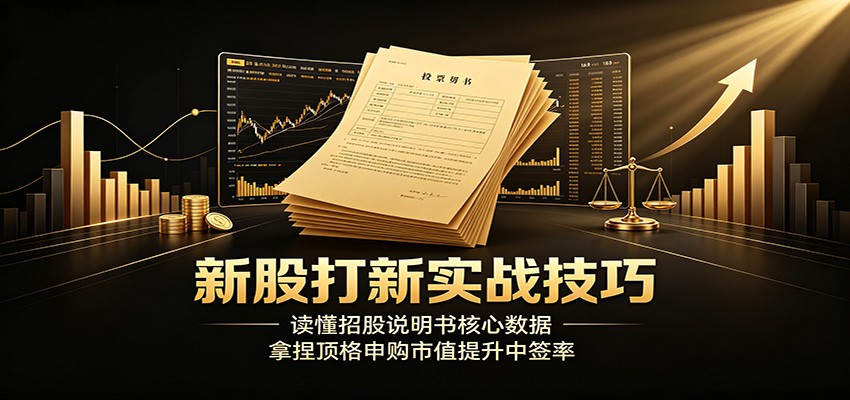 新股打新实战技巧:读懂招股说明书核心数据,拿捏顶格申购市值提升中签率-百盟网