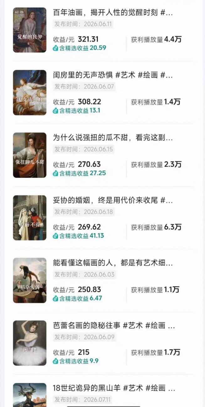 油画解说教学-398众筹来的技术：选题×对标×素材×文案×配音×剪辑×2天开精选×7天通9项权益-百盟网
