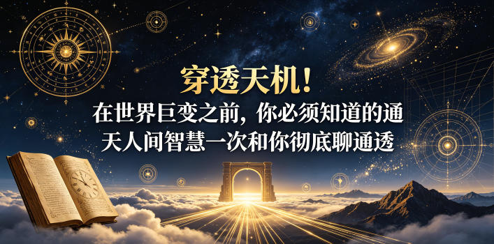 付费文章：穿透天机！在世界巨变之前，你必须知道的通天人间智慧一次和你彻底聊通透-百盟网