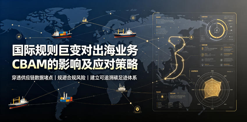 国际规则巨变对出海业务CBAM的影响及应对策略，帮助企业穿透供应链数据堵点，规避合规风险-百盟网