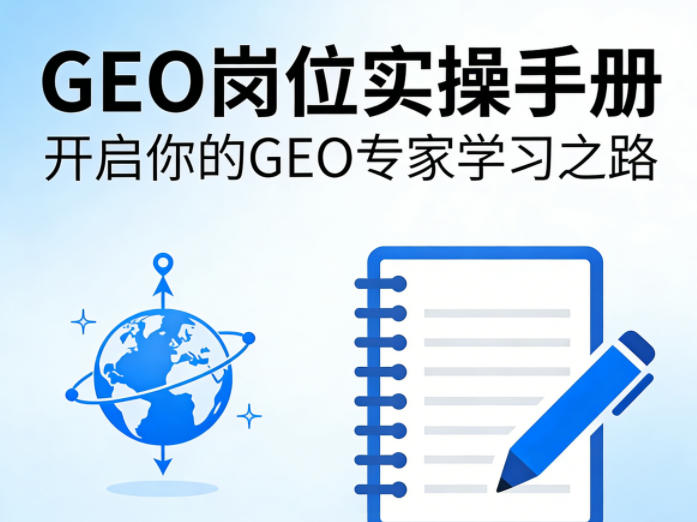 GEO岗位实操手册，开启你的GE0专家学习之路-百盟网